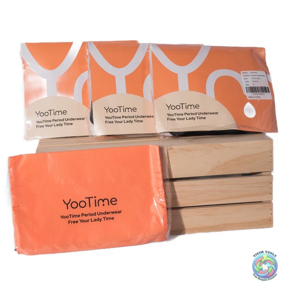 NWT YooTime Cotton Sport Period Panties S 🌺 - Picture 2 of 2